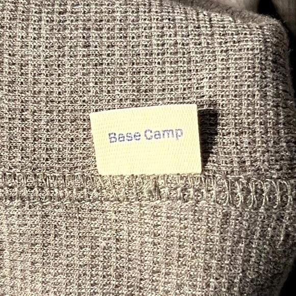 Magellan Outdoors Grey Classic Fit Waffle-Knit Thermal Long-Sleeve Henley SZ XL - Picture 3 of 7